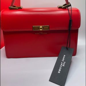 Marc Jacobs - Red Mini Leather Satchel